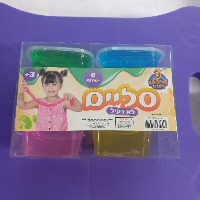סליים ג'יל צבעוני 6 יחידות ג'יל גדול במארז  1275 - SLIME
