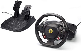 הגה לסימולטור PC/X360 - THRUSTMASTER FERRARI 458 ITALIA