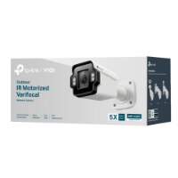 מצלמת צינור Vigi Insight S345ZI 4MP – מציגה את אריזת המוצר הלבנה עם המצלמה הצינורית וכיתובי תכונות עליה