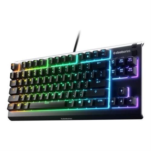 מקלדת גיימינג SteelSeries Apex 3 TKL שחור