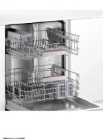 מדיח כלים רחב חצי אינטגרלי 13 מע' Bosch SMI4HAS07E Serie 4 | גרמניה בוש