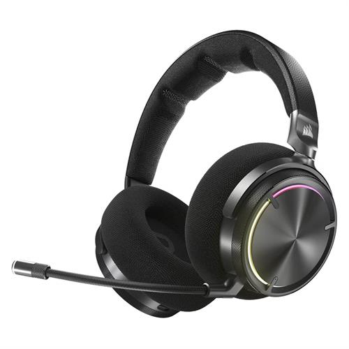 אוזניות קשת אלחוטיות לגיימינג Corsair VIRTUOSO MAX WIRELESS צבע שחור