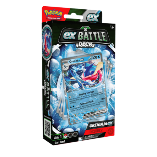 Pokemon TCG: Greninja ex Battle Deck 2023 חבילת באטל