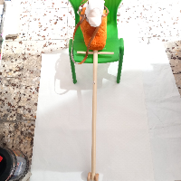 ראש סוס מקל עם צלילים 15719