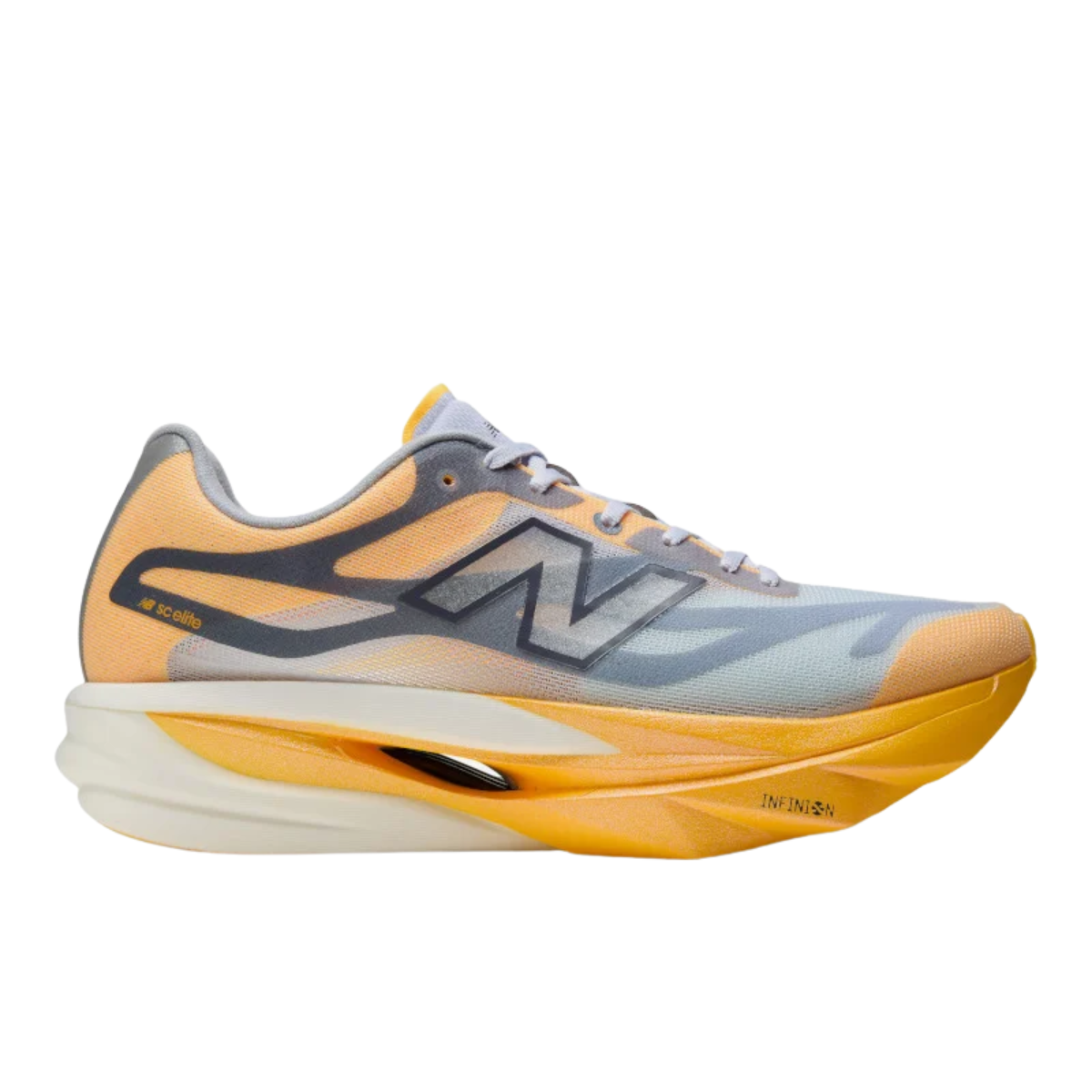 SuperComp Elite v6 נעלי ריצה לתחרות גברים רוחב D צבע כתום משולב | NEW BALANCE | ניו באלאנס