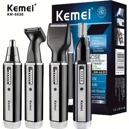 Kemei ערכת טיפוח לגבר 4 ב1