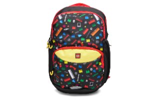 תיק גב בית ספר חצי אורטופדי לגו קוביות 4 תאים LEGO Backpack