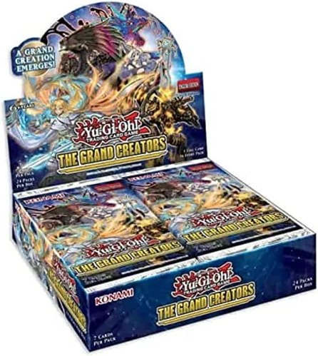 קלפי יו-גי-הו בוסטר בוקס Konami Yu-Gi-Oh! TCG: The Grand Creators Booster Box