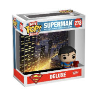 פופ ביטי דלוקס - סופרמן עם בניינים - Funkp Bitty Pop Deluxe Superman With Buildings #278