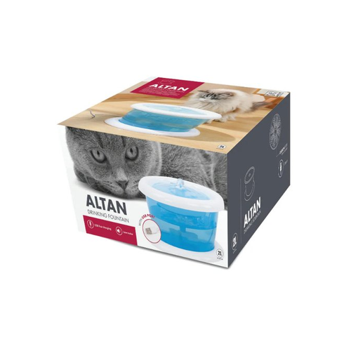 מזרקת מים לחתול M PETS שקופה 2 ליטר
