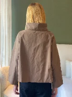 COMO JACKET - מוקה