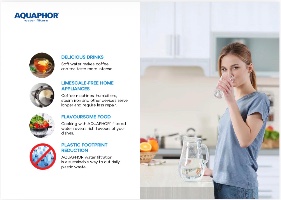 מערכת אוסמוזה הפוכה Aquaphor Ro-102S כולל התקנה ומסנן ph מקורי - כולל מיני בר למים חמים וקרים במתנה