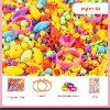 50 יחידות - ערכת יצירה לבנות תכשיטים וחרוזי פופ Pop Beads