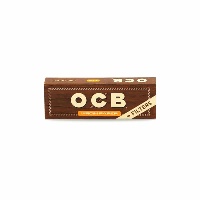 נייר גלגול OCB חום בינוני + פילטר – מארז 24 יח'