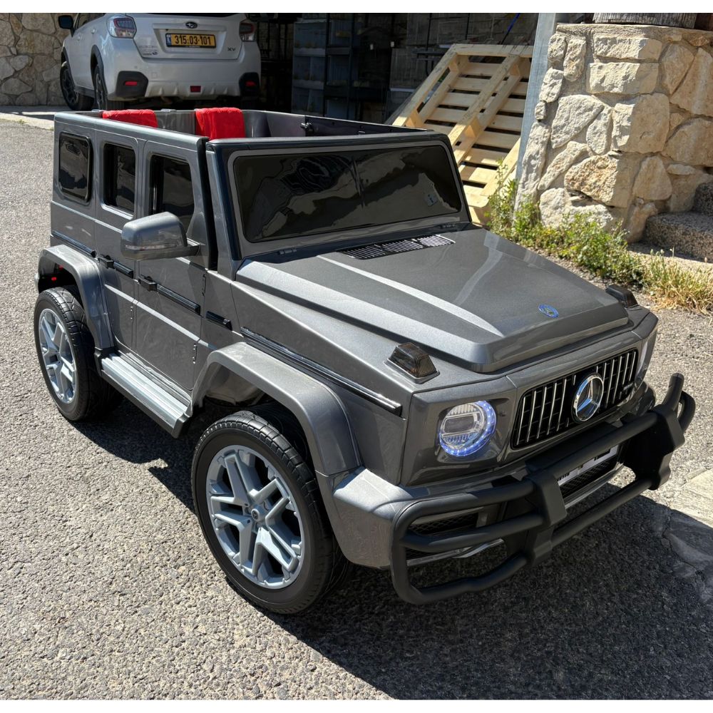 ממונע מרצדס G500 ענק כסף פיינטינג