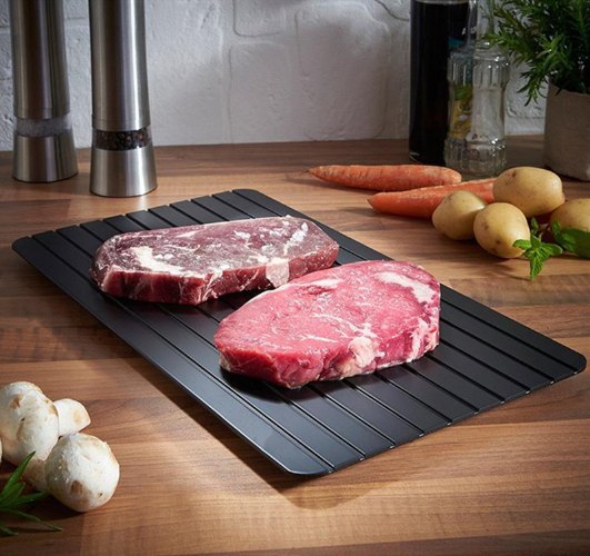 MeatMat - משטח חדשני להפשרת בשר במהירות