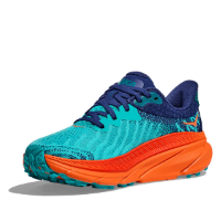 Hoka Challenger 7 נעלי ספורט נשים הוקה צ'אלנג'ר 7 בצבע טורקיז/כתום | HOKA נשים