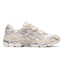 ASICS GEL NYC MEN WHITE OYSTER GREY נעלי אסיקס יוניסקס