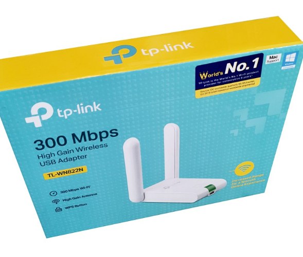 כרטיס רשת אלחוטי USB 300Mbps -דגם TL-WN822N - חברת TP-LINK