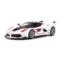 דגם מכונית פרארי FXX K לבן - Bburago 1:24