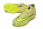 עם גרב - נעלי ילדים כדורגל Air Zoom Mercurial Vapor X צהוב