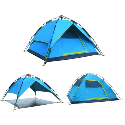 אוהל פתיחה מהירה כחול 3 מצבים