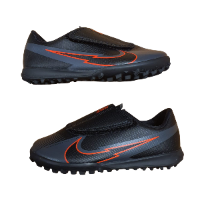 NIKE|נייק- JR VAPOR 13 CLUB TF PS - קט רגל שחור אדום- ילדים