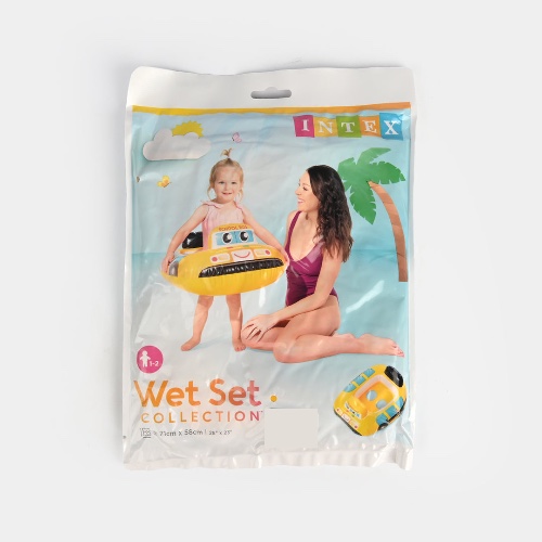 Intex- גלגל לגילאי 1-2 אוטובוס בית ספר