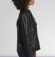 Bod&Christensen-HARPER OVERSIZED BOYFRIEND JACKET BLACK STONE