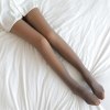 בז' - גרביון תרמי מחמם SlimHeat