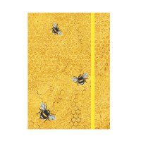 מחברת A6 מהודרת יערת דבש זהובה Golden Honeycomb