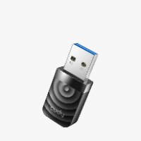 כרטיס רשת אלחוטי CUDY 1300Mbps High Gain Wi-Fi USB 3.0 Nano Adapter