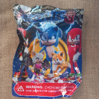 שקיות הפתעה - סוניק - דמות + 3 קלפים - SONIC 7793