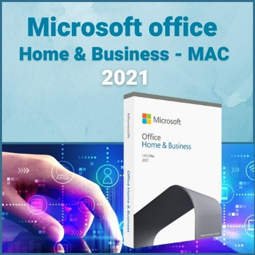 תוכנת אופיס Microsoft Office Home and Business 2021 MAC  - רישיון דיגיטלי