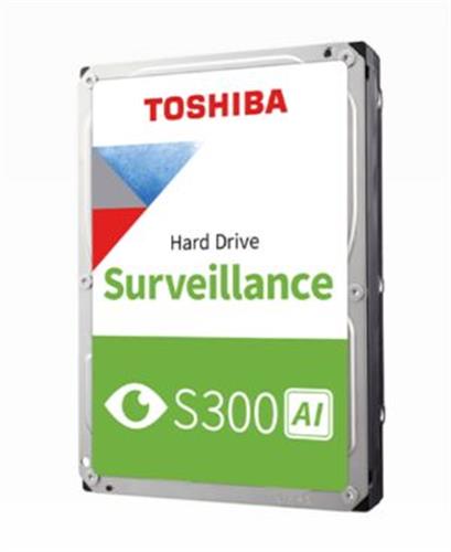 דיסק פנימי למצלמות TOSHIBA S300 AI 10TB 7200RPM 512MB