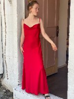 שמלת LEE - אדום