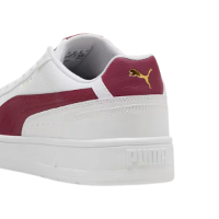 Puma Court Classico men's Sneakers white regal red-gold סניקרס פומה גברים לבן משולב