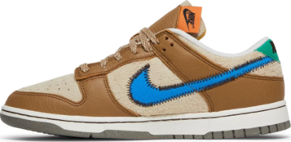 size? x Dunk Low Dark Driftwood