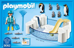 פליימוביל בריכת פינגווינים 9062 playmobil משפחה ב- SALE 