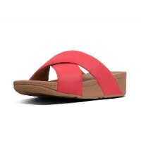 לולו קרוס סלייד אדום בהיר פיטפלופ FITFLOP