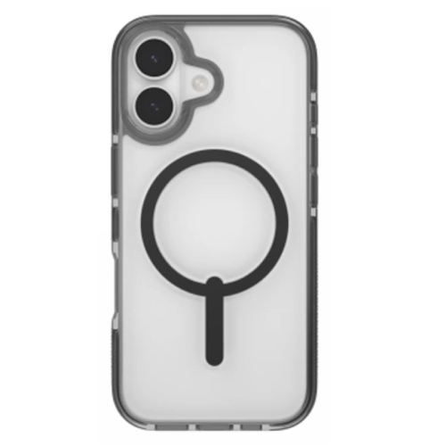 כיסוי ZAGG Santa Cruz ל- iPhone 17 תומך ב- MagSafe צבע שקוף/שחור