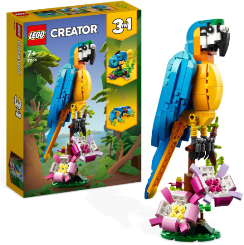 לגו קריאטור - תוכי אקזוטי  - LEGO®  Creator Exotic Parrot 31136