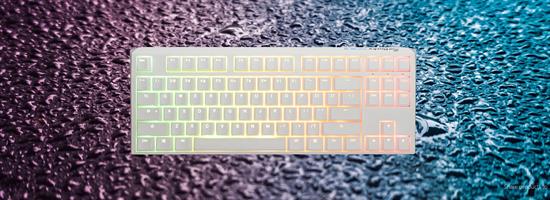 מקלדת מכנית Ducky One 3 RGB TKL Cherry Silver Switch עברית/א