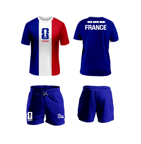 חליפת כדורגל מונדיאל צרפת FIFA WORLD CUP 2026