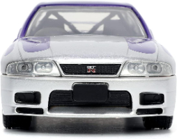 ג'אדה מהיר ועצבני - דגם מכונית ניסאן - 1:32 JADA FAST FURIOUS NISSAN SKYLINE GT-R BCNR33