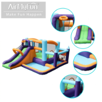 מתקן מתנפח עם מגלשה D82007 מבית Doctor Dolphin