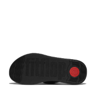 Fit Flop F-Mode Go Adjustable Flatform Toe Post Sandals All Black כפכפי נשים פיט פלופ שחור