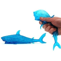 סקווישי כריש כחול אורביז -  Orbiz Blue Shark Squishy YYP-137-2