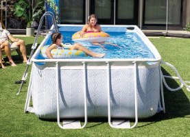 בריכת אולטרה עמודים מלבנית (400X200X100 סמ) 26780 מבית INTEX