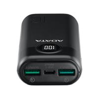 ADATA AP10000QCD 10,000mAh Power Bank USB Black